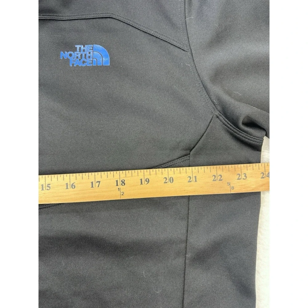 North Face Canyonlands 1/2 Zip Pullover Men XL Black Zip Pkt Tech Utility